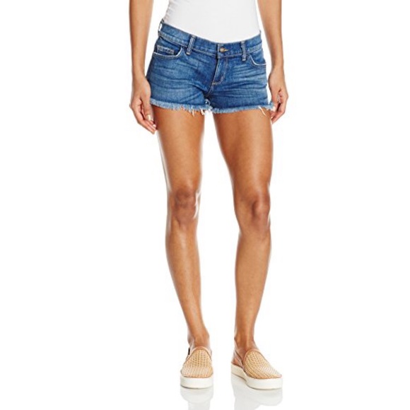 Siwy Pants - Siwy Blondie low rise denim shorts in Live Wire size 27